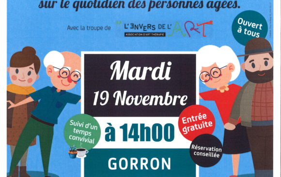 Théâtre forum à GORRON / 19 novembre 2019 – 14 heures Théâtre forum à GORRON / 19 novembre 2019 – 14 heures
